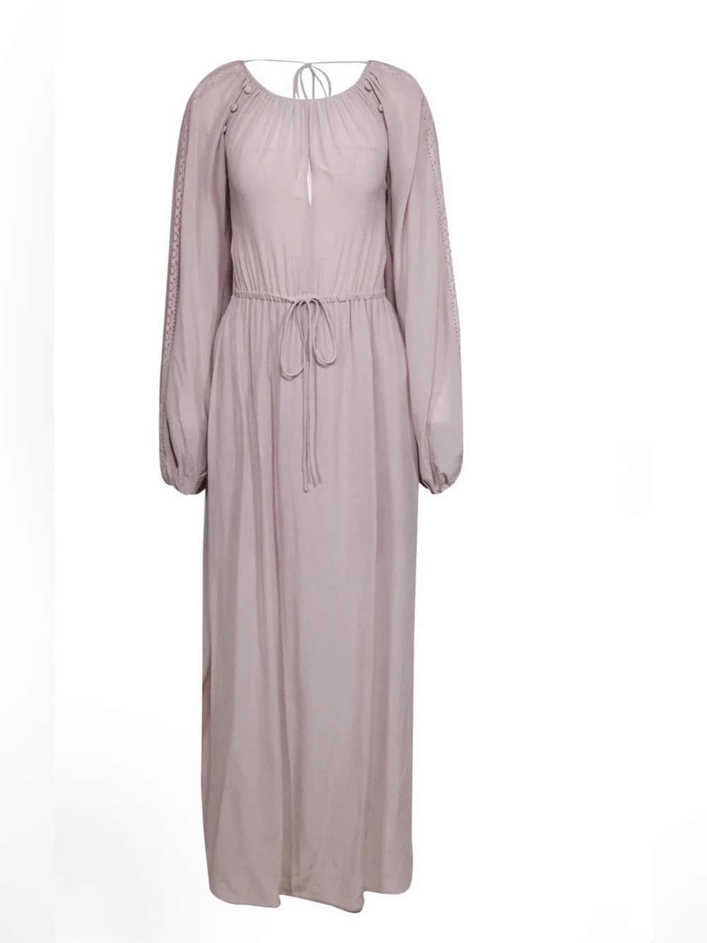 Joslin Lois silk-chiffon maxi dress